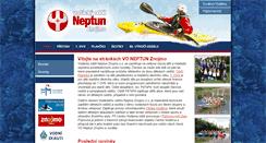 Desktop Screenshot of neptun.vodaci.org