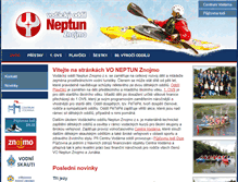 Tablet Screenshot of neptun.vodaci.org